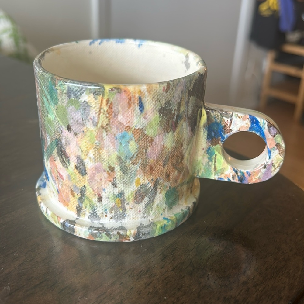 Peter Shire Echo Park Pottery Splatter Mug